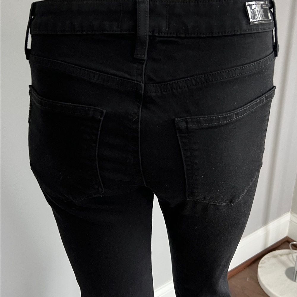 PAIGE Margot Ankle Raw Hem Skinny Jeans - Picture 6 of 10